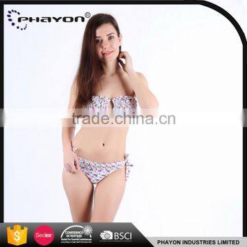 < OEM> New Image Full Size Transparent Deep v Cut Thong Bikini Swimwear photo-2