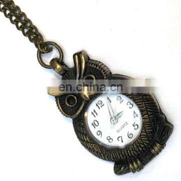 Vogue Women's Cute Owl Pendant Necklace Watch photo-4