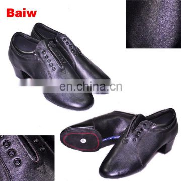 08B5L106 Men's Leather Latin Shoes