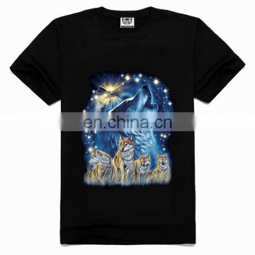 Cheap custom printed t shirts,wolf t shirts,wolf t-shirt