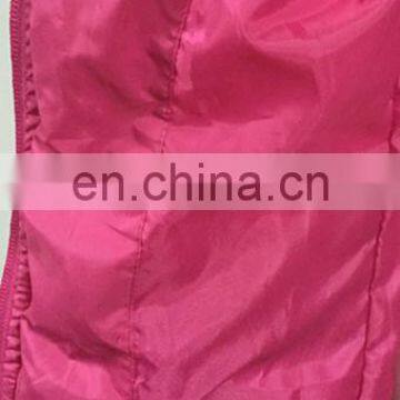 2017 Lady's Pink Down Coat Feather Jacket With Zipper Winter Jacket photo-4