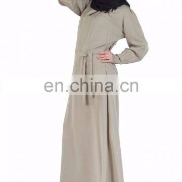 New Design Khaki Abaya Fabric,latest Abaya Designs With Belt,women Abaya Turkey photo-2