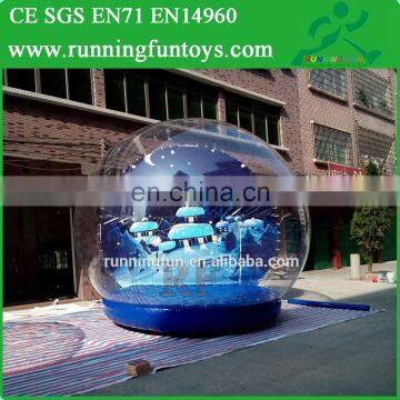 Giant Inflatable Human Snow Globe, Christmas Inflatable Snow Globe