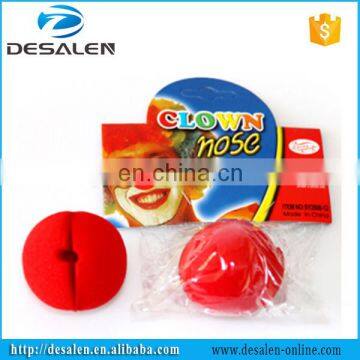 Fun Red Nose Foam Circus Clown Nose Comic Party Supplies Halloween Accessories Costume Magic Dress Party Supplies