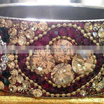 Crystal bangle Manufacturer/ Lac Crystal bangle