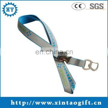 2014 Decorative polyester lanyards id badge holder