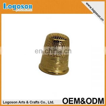 2015 tourism market latest top quality custom design metal gift brass thimble