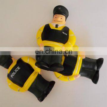 New Hot Sale High Quality PU Stress Ball Police Funny Toy/customed PU Promotional Gift photo-3