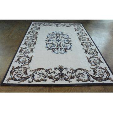 Beautiful Floral Hand Made Carpet Luxury Wool Carpet  Living Room Rugs