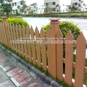 decorative garden outdoor WPC fence