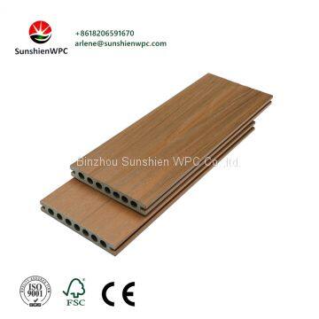 WPC hollow decking WPC  co-extrusion production line deck board