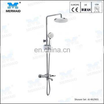 Guangdong factory bathroom shower set product with rain shower faucet