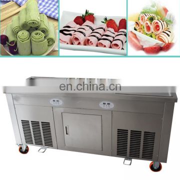 Hot sale best rolled Fried Ice Cream Machine with Temperature Control