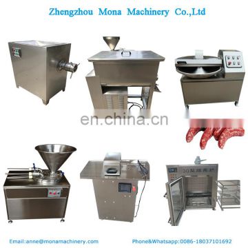 Complete Sausage Production Line/Smoked sausage processing plan / sausage Making Machine