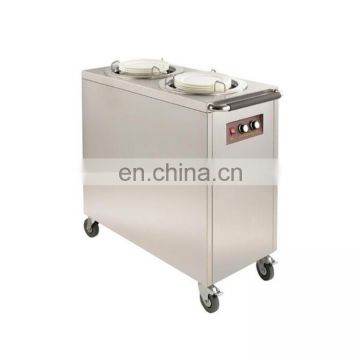 Hot Air Circulation Electric Industrial Professional Hospital Heating Food Warmer Plate Cart