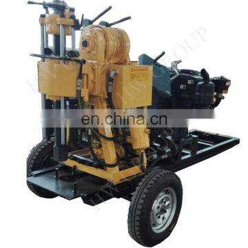 full hydraulic water well drilling rig manufacturer well borer 100m 200m