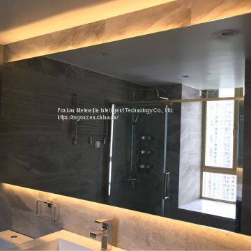 Custom bathroom anti-fog mirror smart LED bathroom mirror hotel custom smart bathroom light mirror
