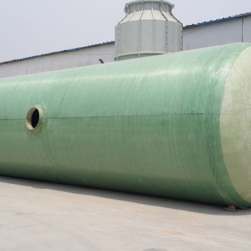 Frp Underground Water Storage Tanks Fiberglass Septic Tank Sewage Manure Treatment