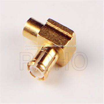 RF Coaxial MCX Male Plug Right Angle RF Cable Connector