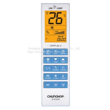 K-2048E Big Button Big Display Universal AC Remote Control Wireless Air Conditioner Controller 5000 in 1