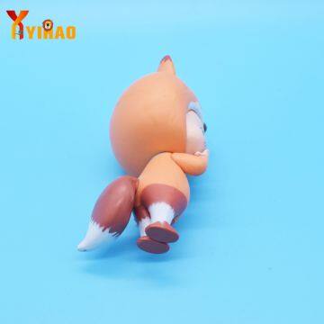 Customized Cute Fox Plastic Action Model Figures Toy for Collect photo-5