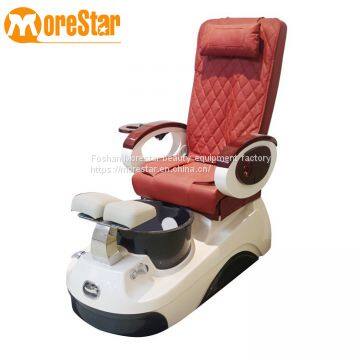 Royal beauty salon pedicure chair with gel basin