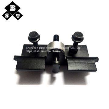 Black Oxide Steel #45 CNC Milling, Precision CNC Milling Assembled Sample Mount