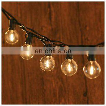 25FT 25 Pcs G40 LED Bulb Solar String Light Outdoor for Garden Patio Wedding photo-5