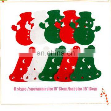 DIY Felt Christmas Tree With Hanging Ornaments, Xmas Gifts for Kids Christmas Decorations photo-2
