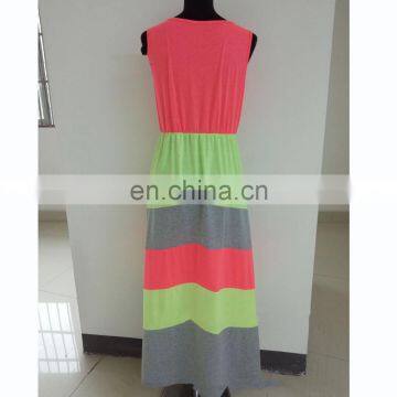 2019 Women Fashion Floral Skirt Maxi Cotton Design Summer Clothes Causal Dresses (this Link for WOMAN) photo-3