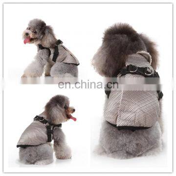 New Zipper Solid Warm Padded Dog Vest Jackets Winter Pet Clothes photo-6