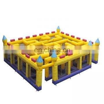 Customized Haunted House Maze Inflatable Laser Tag Halloween Haunted House Maze for Kids Sale