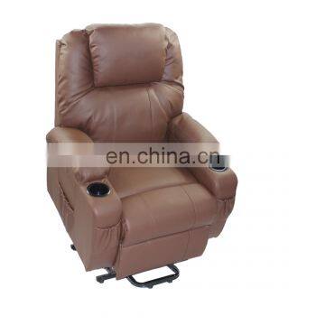 Furniture Motor Leather Power Lift Recliner Chair Electric Riser Lounge Sofa For Elderly and Disabled With Remote Control