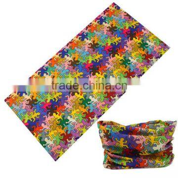 Multifunctional Headband Scarf Tube Microfiber Fabric Seamless Head Wear