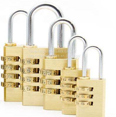 Top Safety China Factory Direct Sale Cheap High Quality 20-40mm Combination Brass Padlock With 3 Digital 4 Digital photo-5