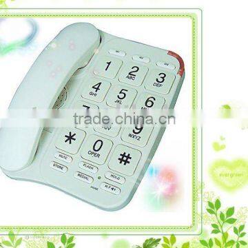 Big digit telephone for elder people,cheap old phone