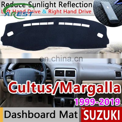 for Suzuki Cultus Swift Amenity Esteem Margalla 1999~2019 Anti-Slip Mat Dashboard Cover Pad Sunshade Dashmat Car Accessories Rug