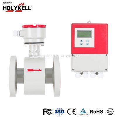 Holykell OEM 4800E cool water DN400 4-20mA electromagnetic flow meter