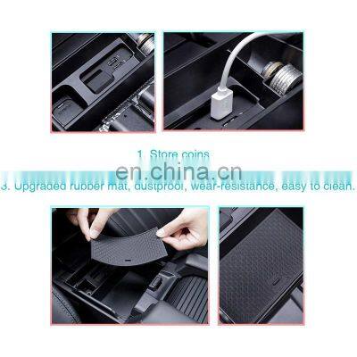 Interior Accessories Parts Silicone Armrest Rest Storage Box Center Control Console Organizer Tray For Mazda 6 Atenza 2018-2020 photo-5