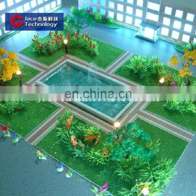 Water park  3D Architecture scale model making , miniature building model