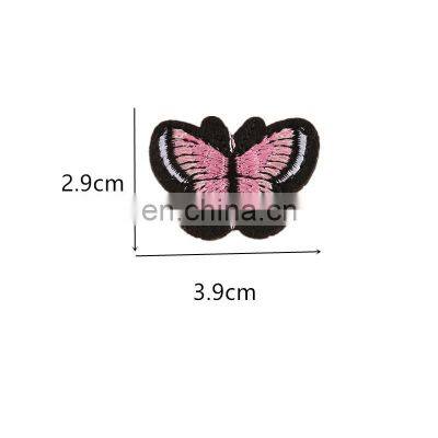 Factory Supply Embroidery Patches Apparel Shoes Diy Accessories Custom Butterfly Patches photo-4