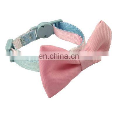 Wholesale cat collar with bow knot cute accessories accept custom pet products manufacturer