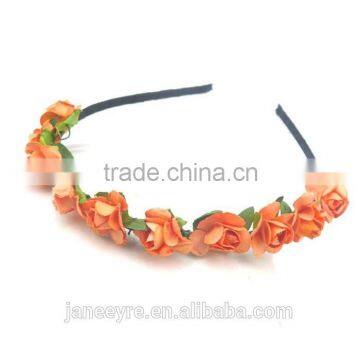 Decorative Fashion Flower Head Wreath Hawaiian Wholesale