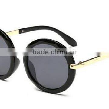 Made in China Wholesale Factory Retro Reflective Round Lens Sunglasses photo-2