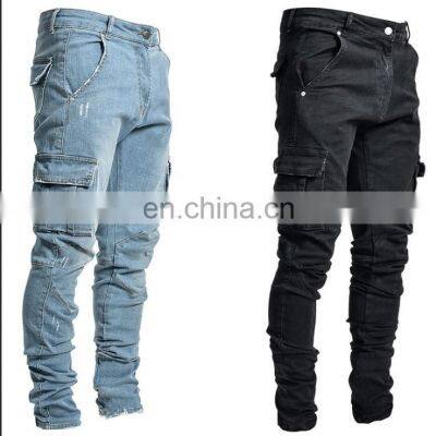 Men's jeans mens jeans type straight tail goods street clothing wholesale Skinny Men Jeans winter and autumn pants