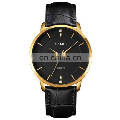 Latest Skmei 1801 Men Luxury Quartz Wrist Watches Casual Fashion Leather Watches