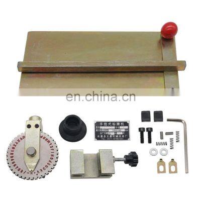 Manual Embossing Machine Metal Plate Stamping Embosser Deboss Dog Tag Printer photo-3