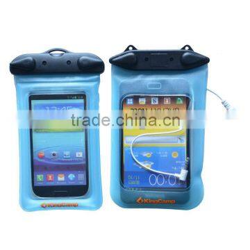 NON phthalate pvc waterproof bag diving 10m for swimming mobile phone