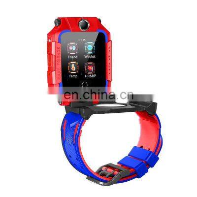 Heart Rate monitor video call children smartwatch kids 4g gps smart wristwatch phone watch with Temperature, Blood Oxygen