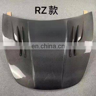 2021 Model 3 R Style Carbon Fiber Engine Hood Bonnet For Tesla Model3 photo-4